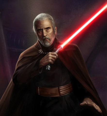 Count Dooku's curved lightsaber 0129