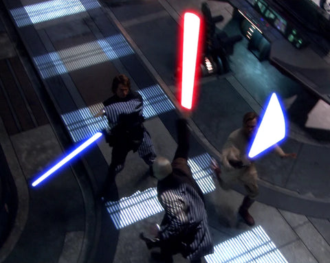 Count Dooku's duel scene