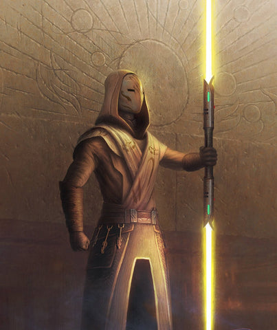 Sabre laser des gardes du temple Jedi