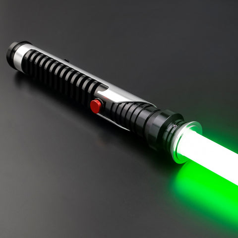 Qui gon jinn green lightsaber