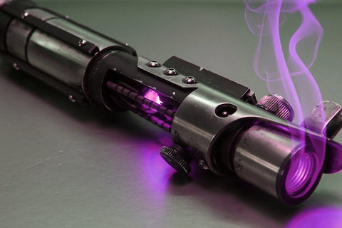 Retractable purple Lightsaber