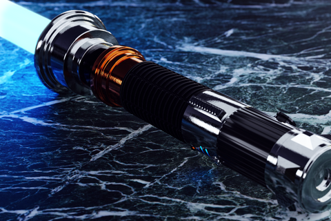 blue lightsaber