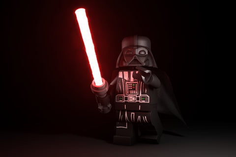 darth vader lego lightsaber