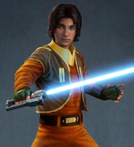 ezra bridger first lightsaber