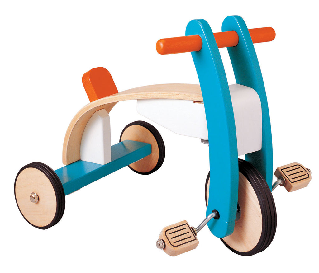 wooden trike