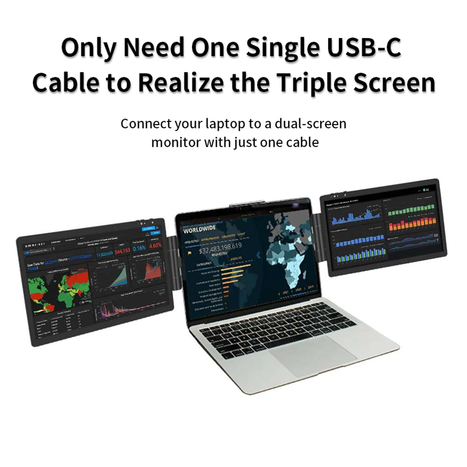 Original Portable Monitor for Laptop 12"