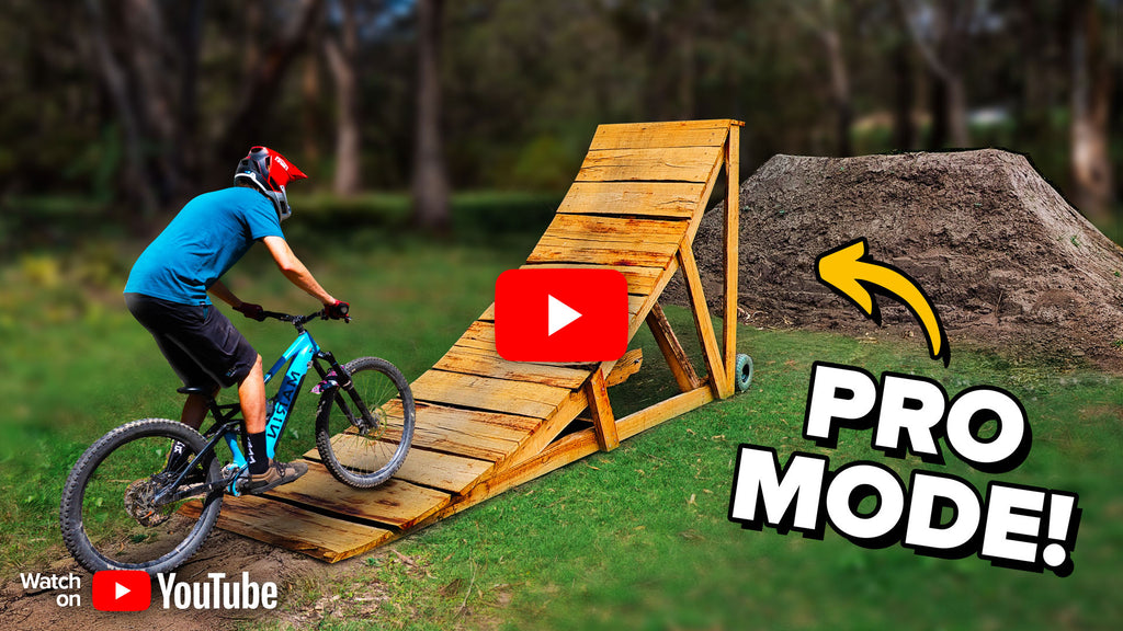 Thumbnail for YouTube video "How to build mountain bike jump"
