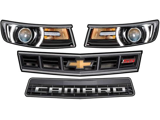 MD3 Headlights Graphics Kit