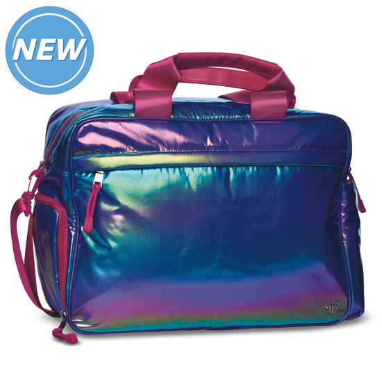 Low-Cost Wholesale Purple Mini Glitter NGIL Duffel Bag In Bulk