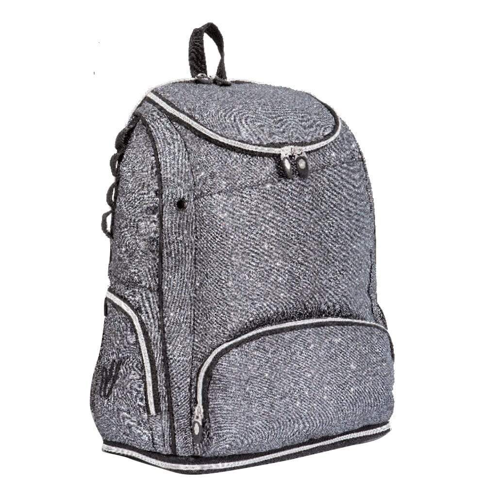 black glitter backpack