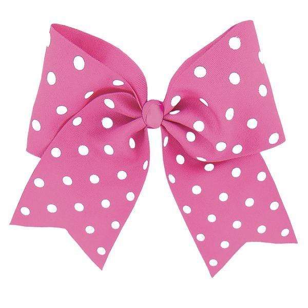 Pink Polka Dot Bow – Varsity Shop