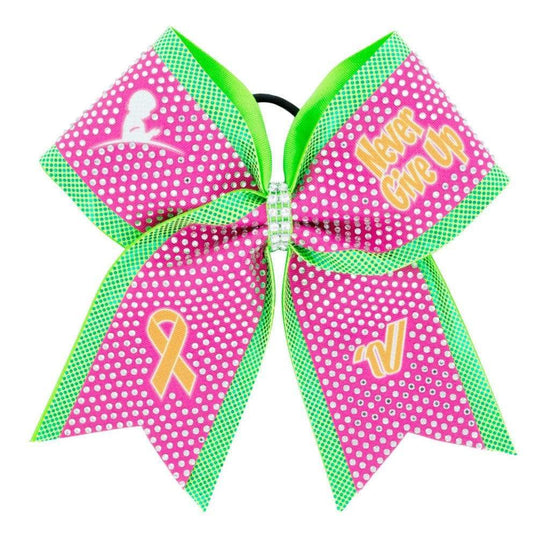 3-Color Ombre Rhinestone Bow – Bows With Attitude & Spirit Wear