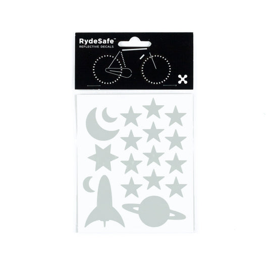 RydeSafe Reflective Decals - Chain Wrap Kit (Red)