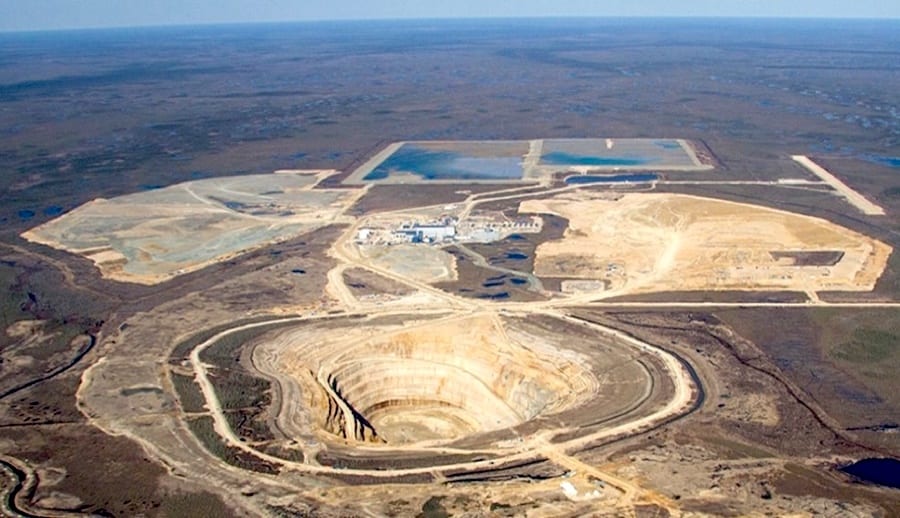 Victor diamond mine, Canada