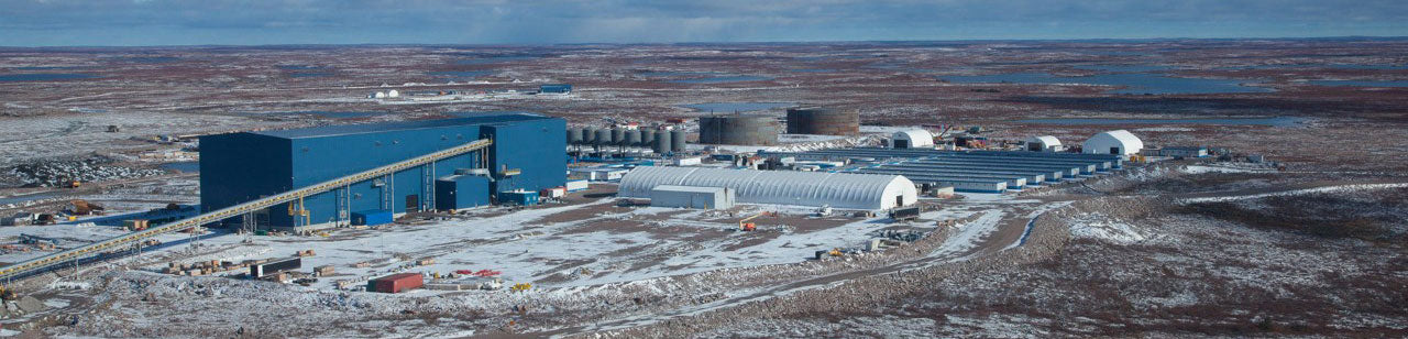 The Gahcho Kué Mine, a remote fly-in/fly-out location 280km northeast of Yellowknife, De Beers’ third diamond mine in Canada, is in the Northwest Territories.