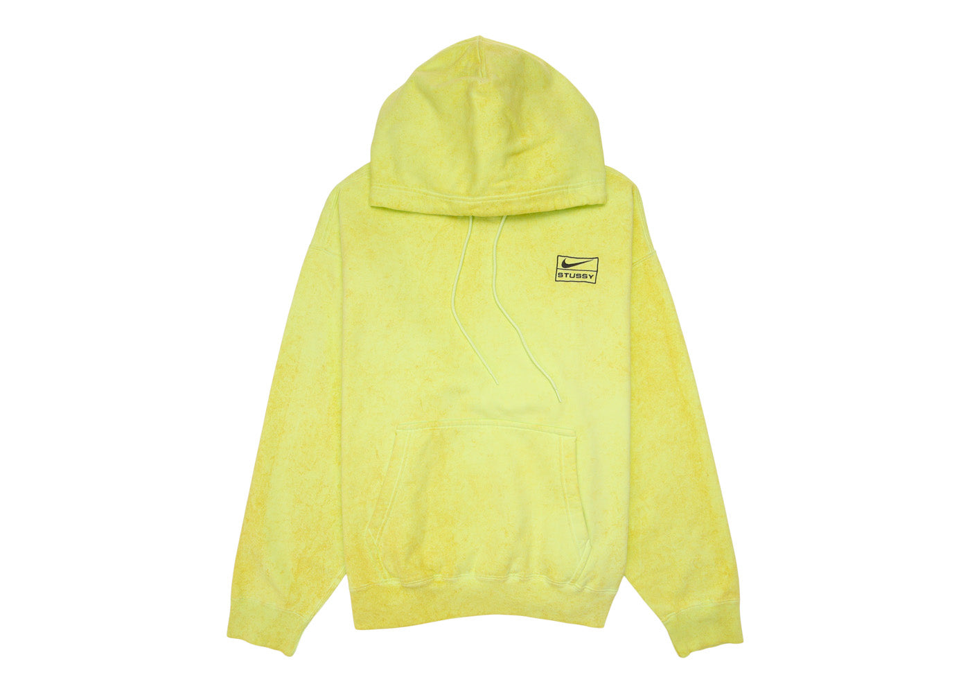 NTWRK StockX LIVE Nike x Stussy Washed Hoodie Volt