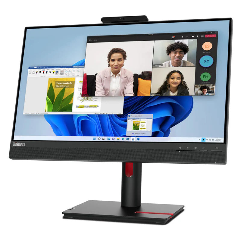 Lenovo ThinkCentre TIO 24 Gen 5 - 23.8" FHD / Touch / 4ms / HDMI 1.4 / DisplayPort 1.2 / USB3.2 / Camera / Speaker / Microphone - Monitor - Image 3