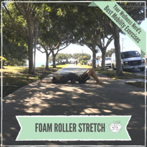 foam roller back extension exercise