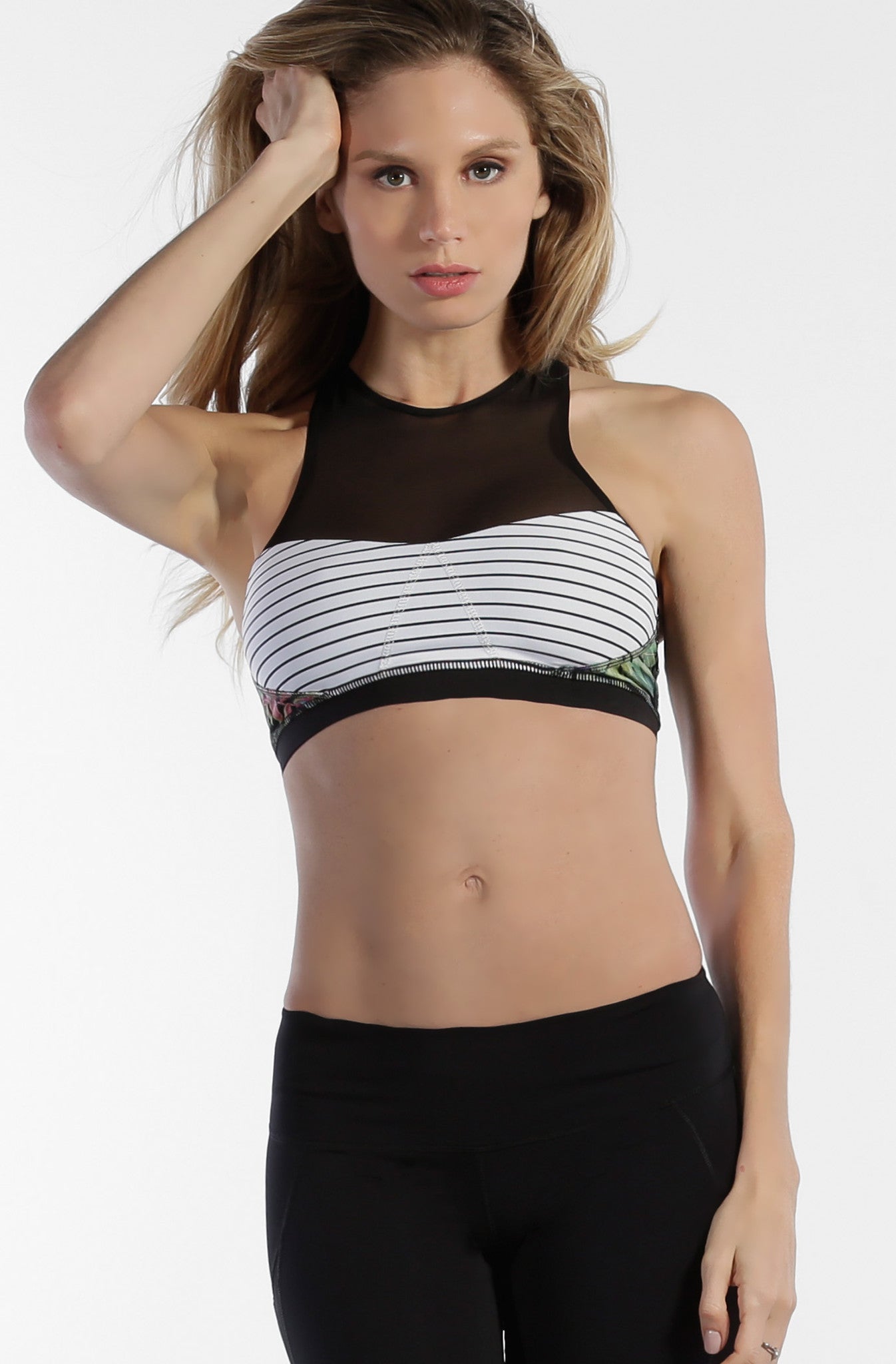 Mesh patchwork Sportsbra