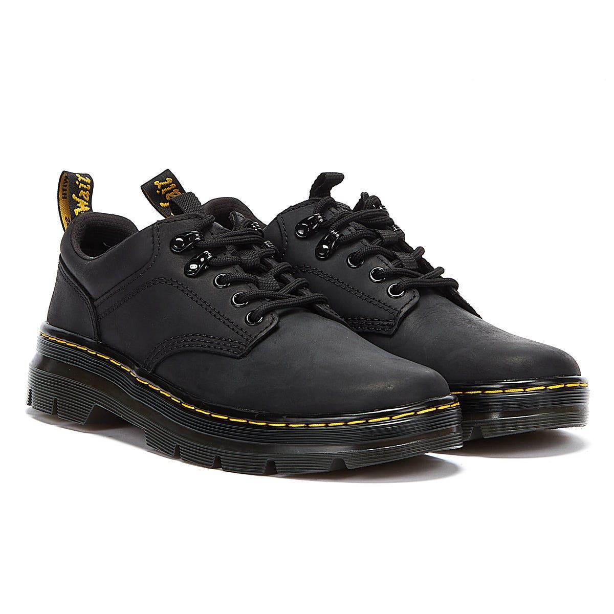 Dr. Martens Chaussures Lacées Noires Reeder Wyoming