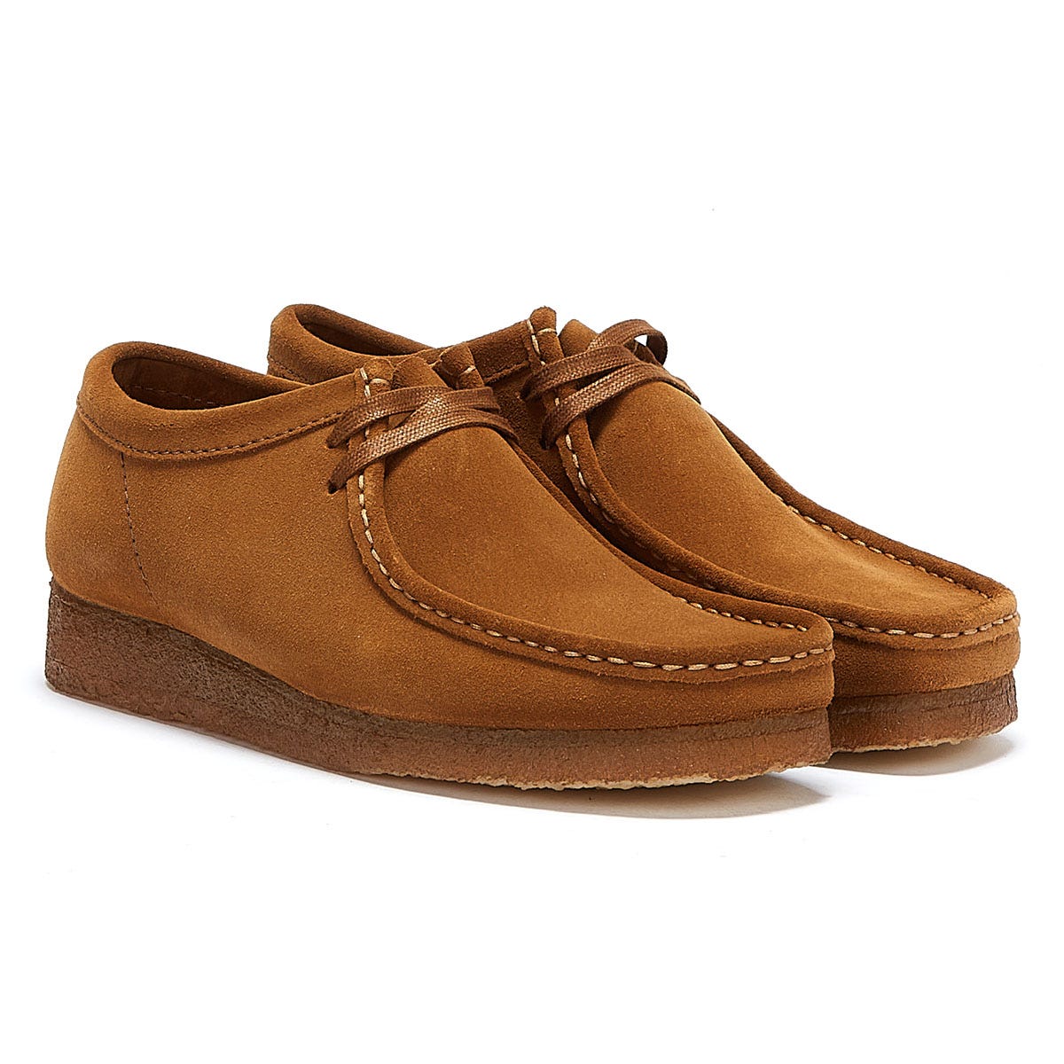 Clarks Originals Wallabee Mens Cola Shoes – Tower London.FR