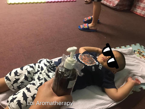 萊香薰治療Loi aromatherapy舉辦香薰親子按摩工作坊