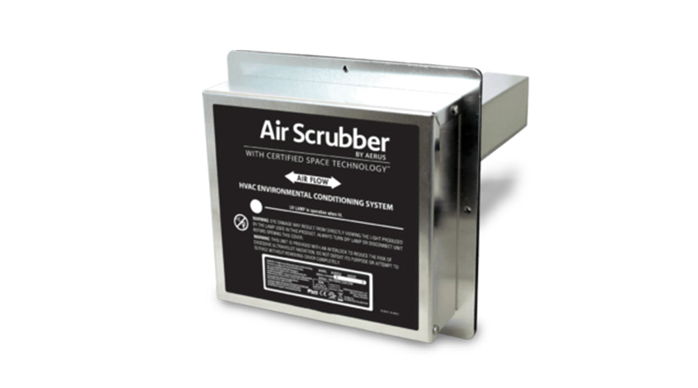 HVAC air scrubber