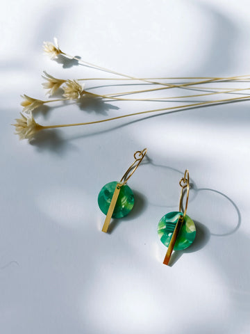 Juliette Earrings Fresh Green