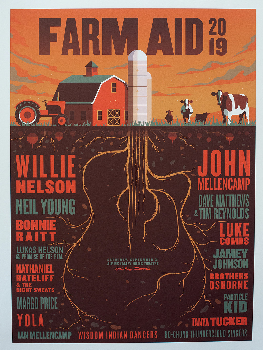 Farm Aid Logo Patch