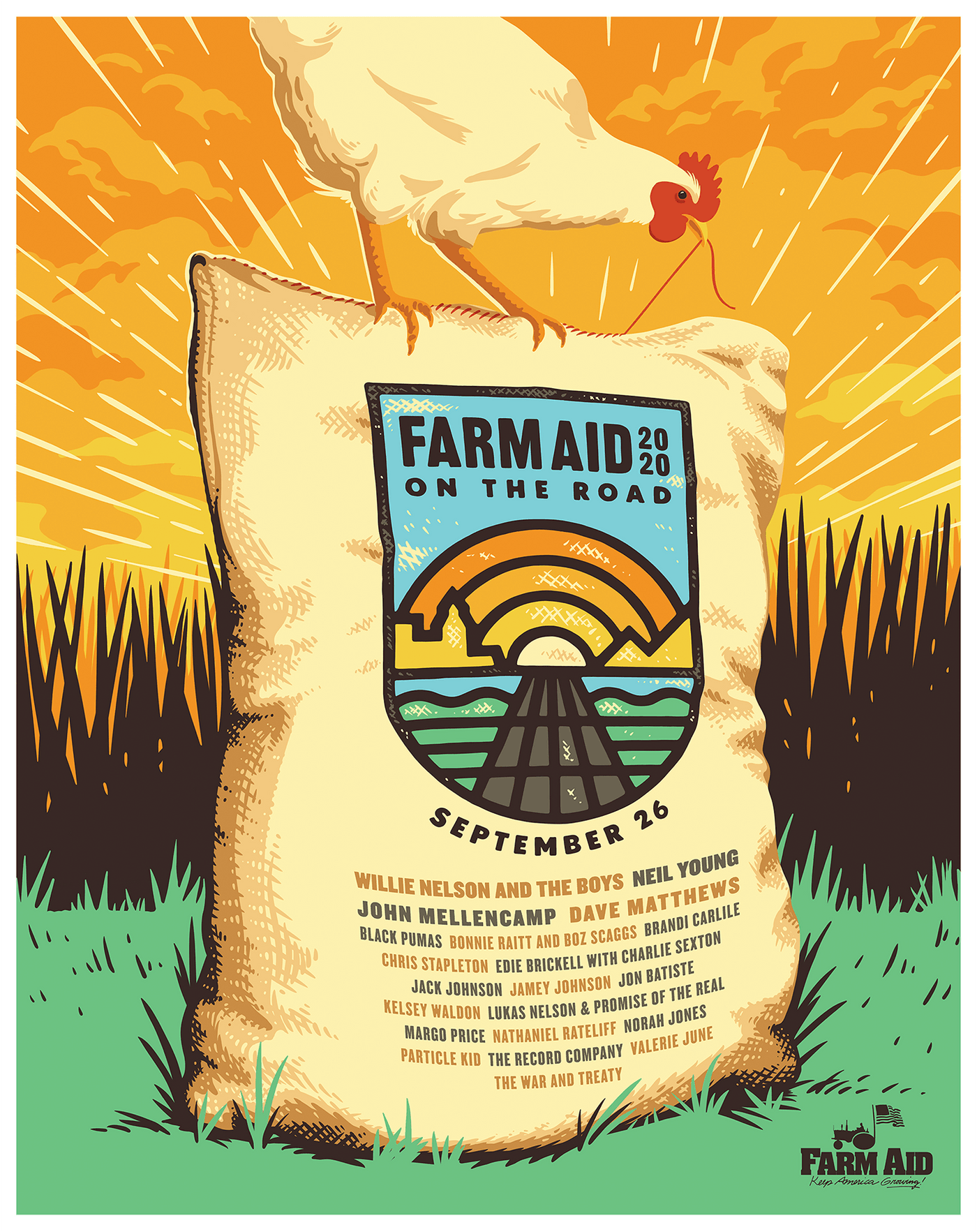 Media and Artwork Farm Aid