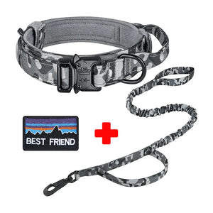 Tactical Dog Collar and Leash Set - blessedpetscollection