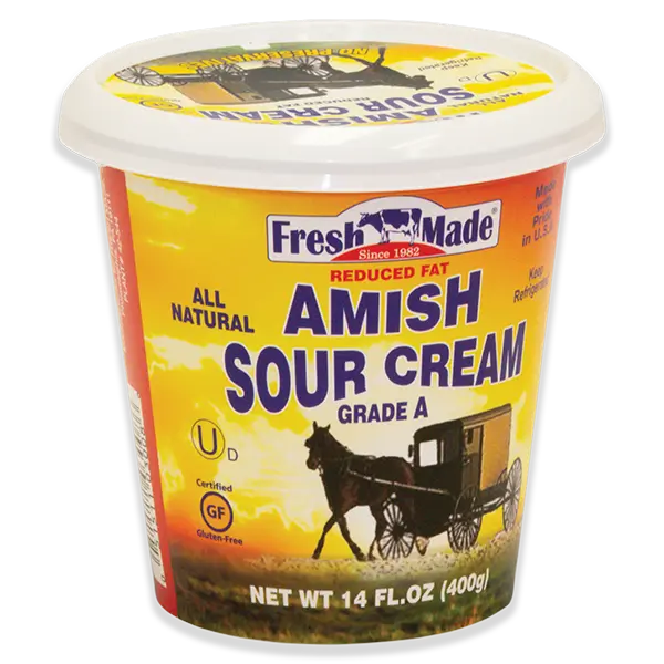 Fresh Made Amish Sour Cream 400g