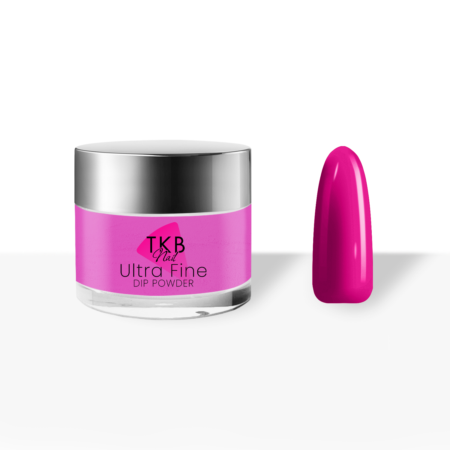 Hot Pink Dip Powder- D32 - TKB Nail product image