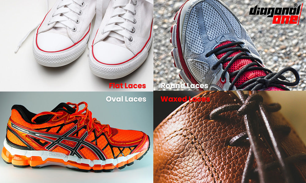 Shoe Lace Types and Shapes