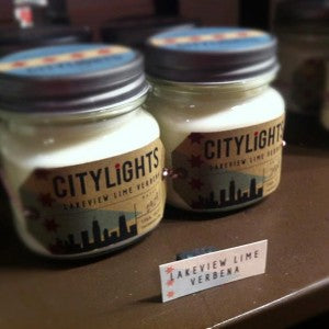 Citylights Hand Poured Chicago Candless