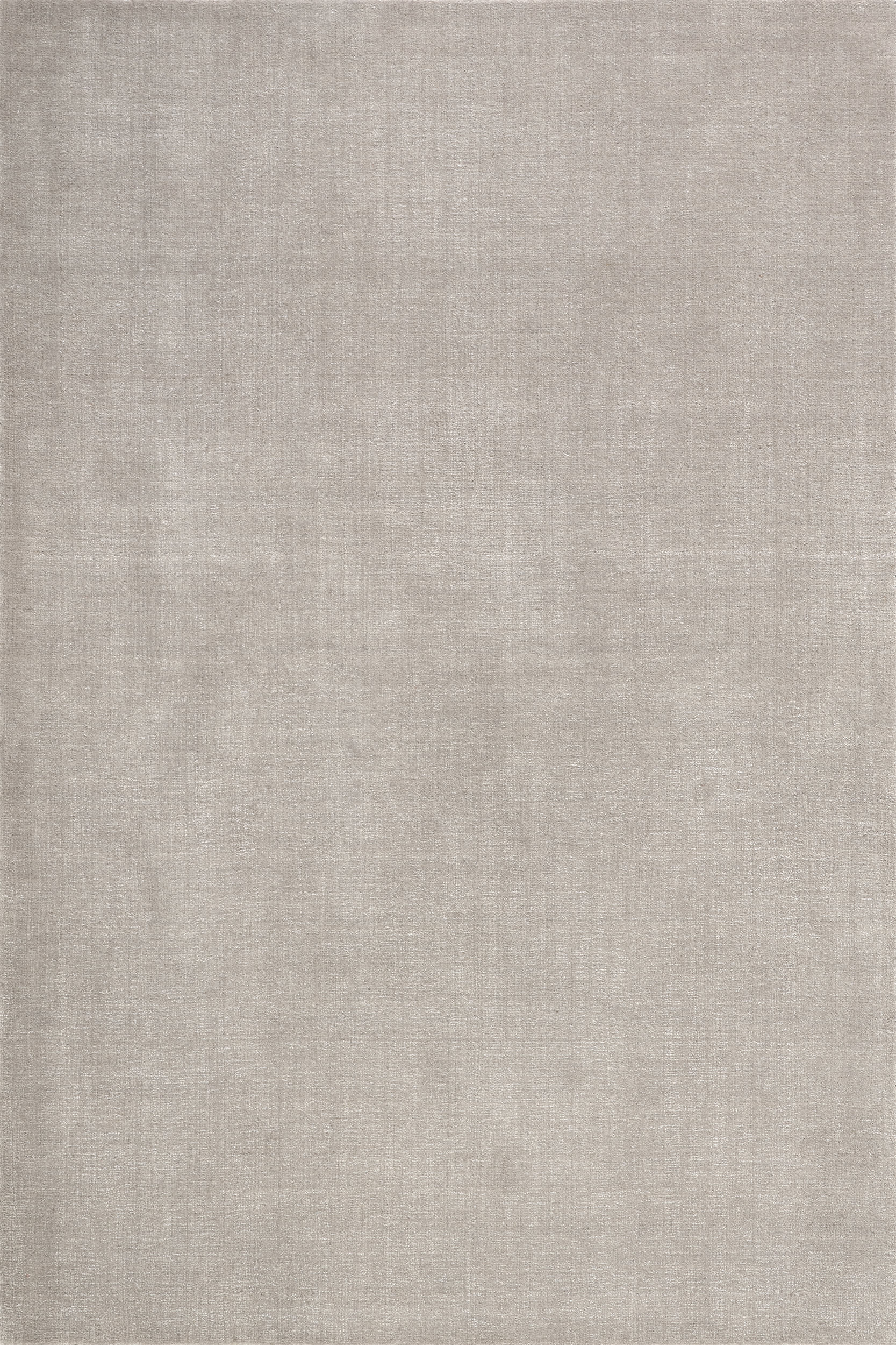 Dove Grey Arrel Wool-Blend Rug with Speckled Design