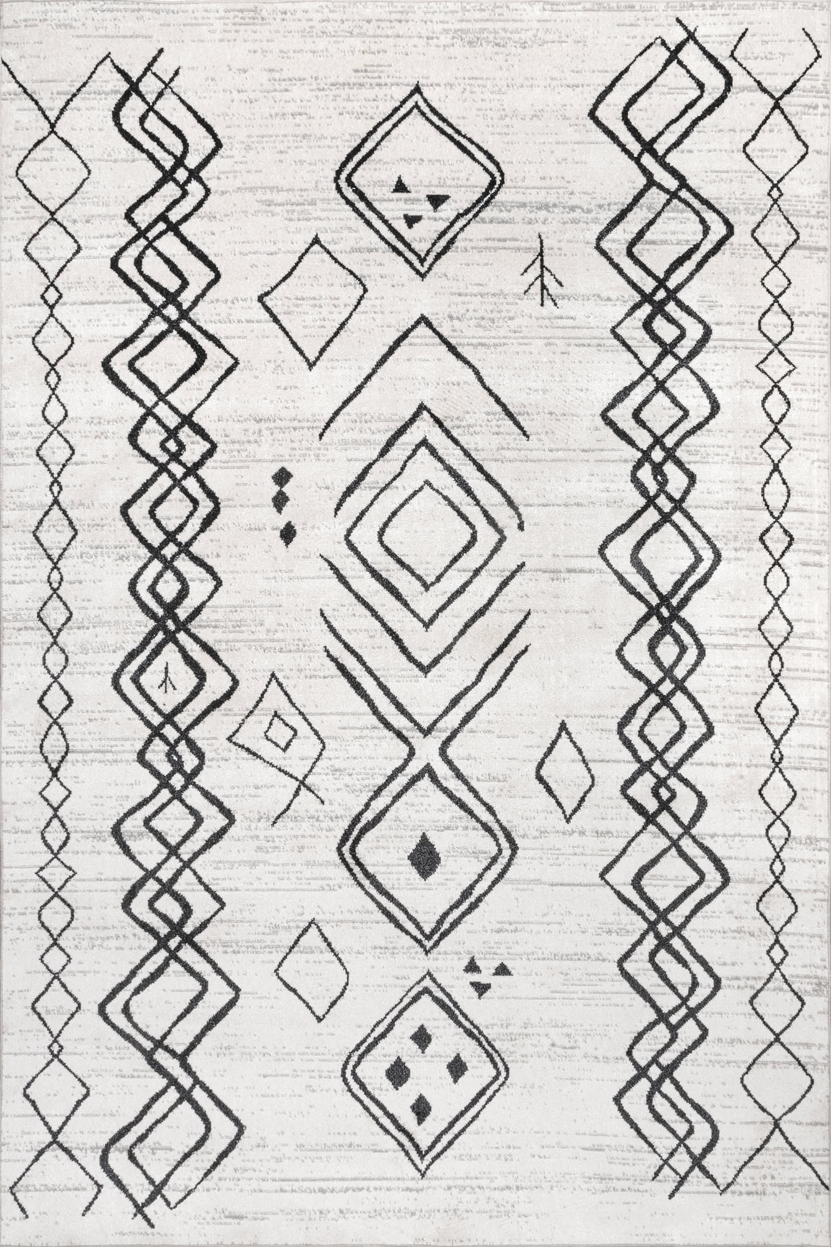 Grey Washable Rug by Avani Mural