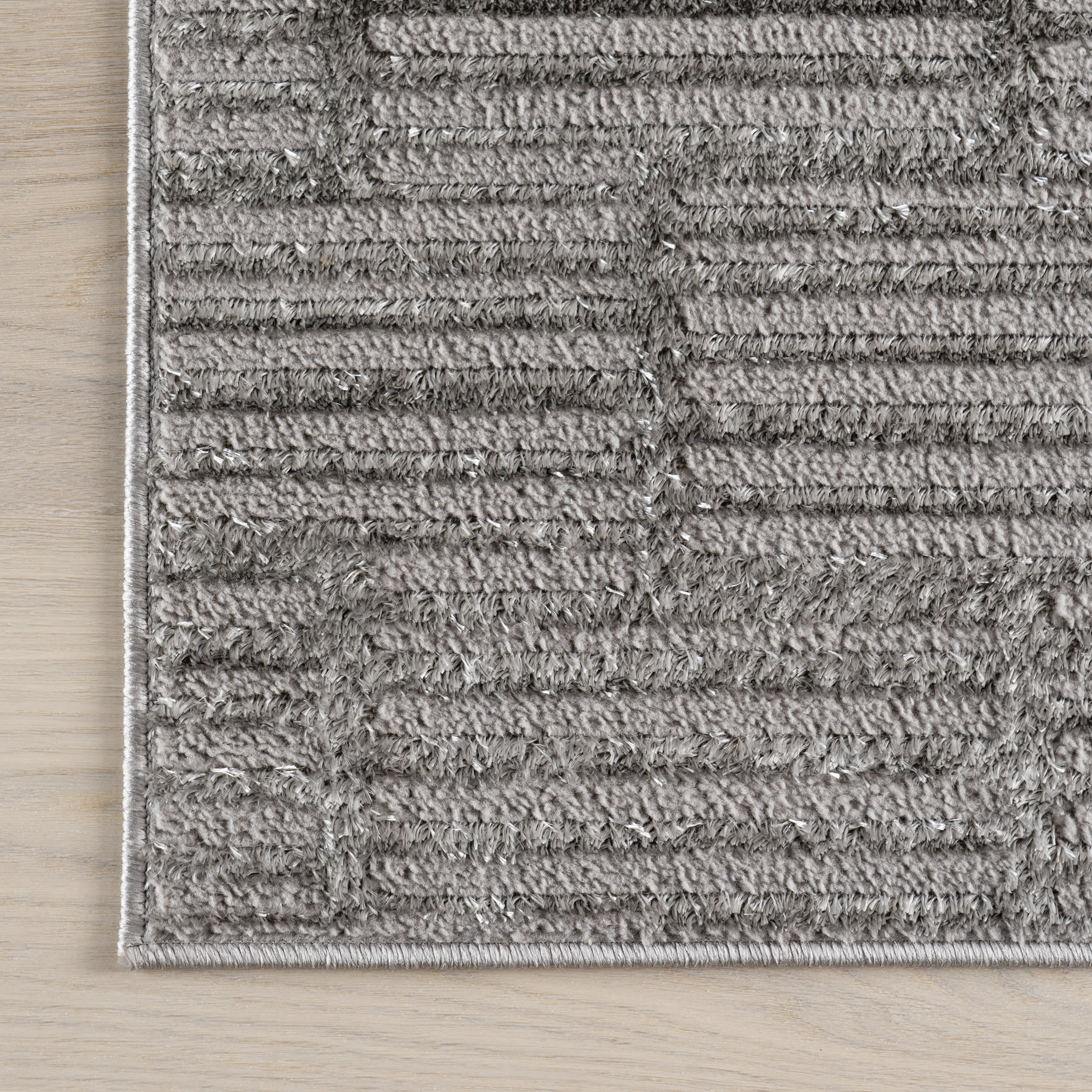 Grey Marem Geometric Rug