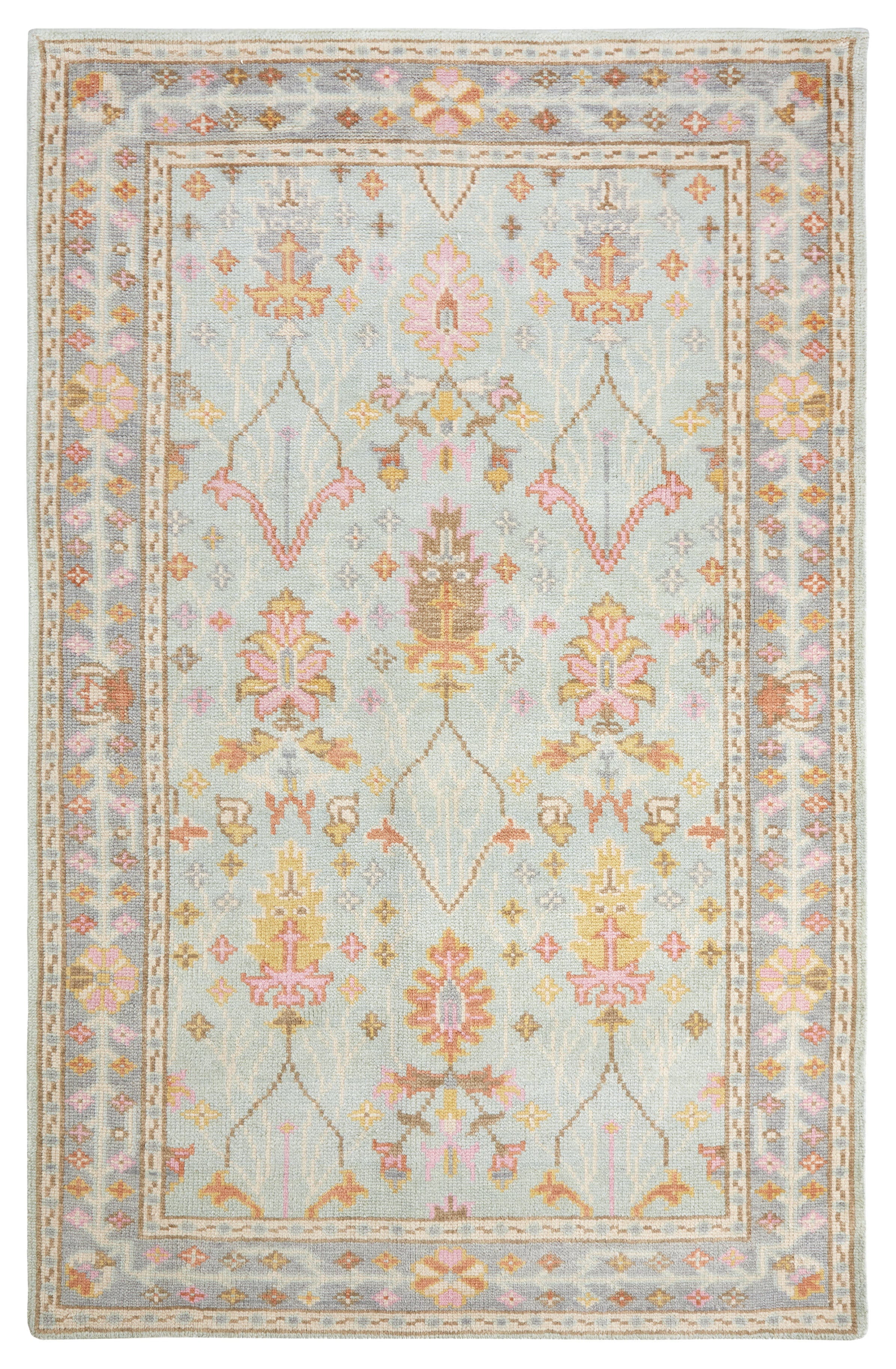 Sky - Mara Hand Knotted Wool Rug