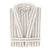 Bubble Stripe Fleece Grey Robe