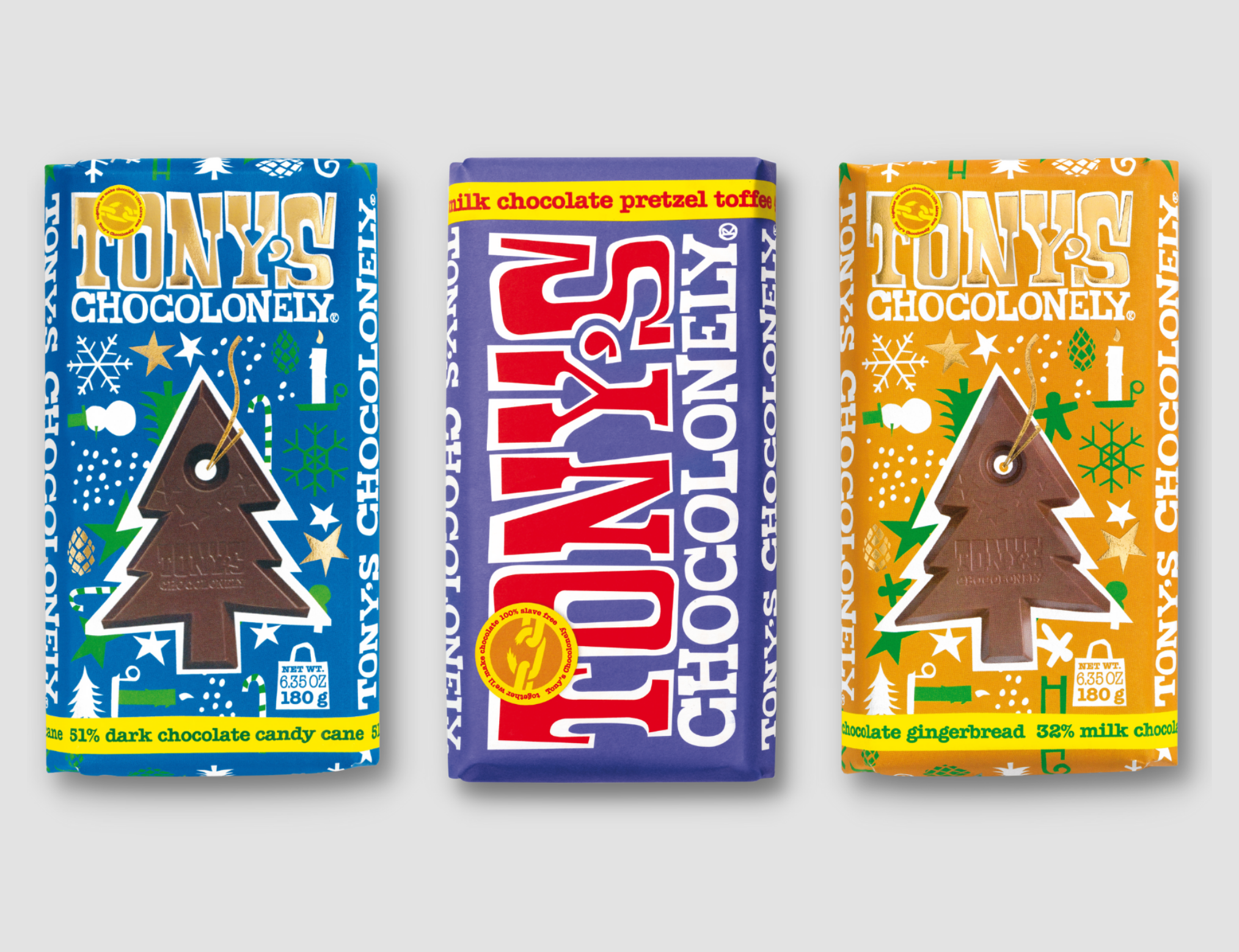 Tony's Chocolonely Christmas Range