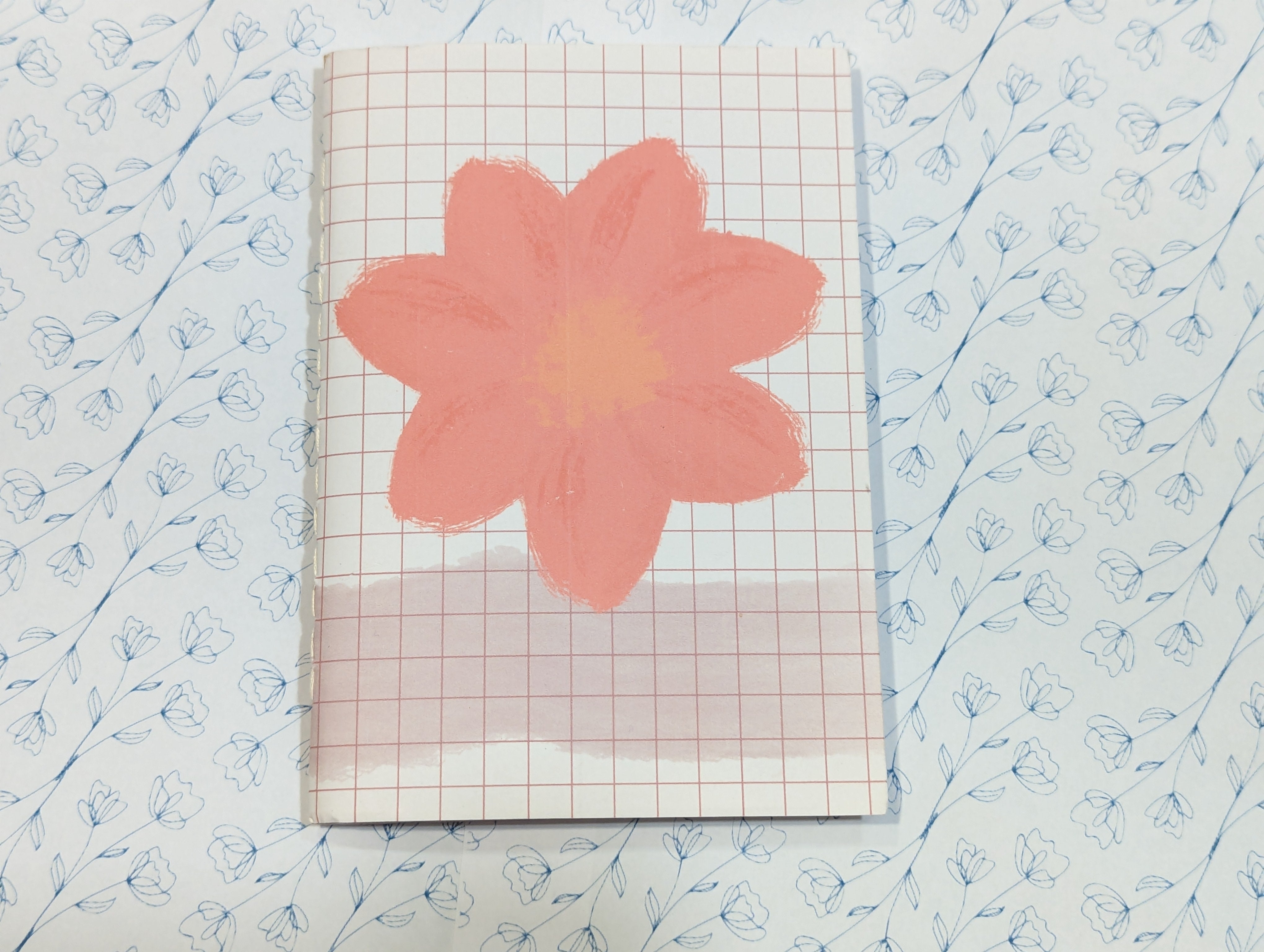 Small 24 page Handcrafted Mixed Media Sketch Book