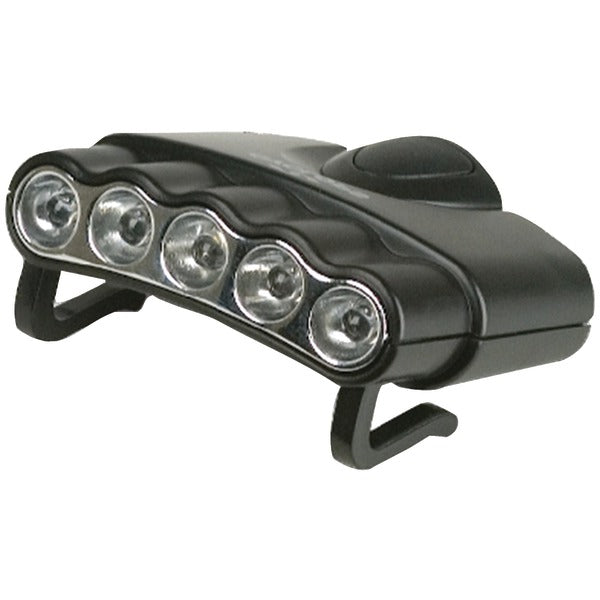 Cyclops(R) CYC-HC5-W ORION 5 Hat Clip Light with 5 Clear LED Lights