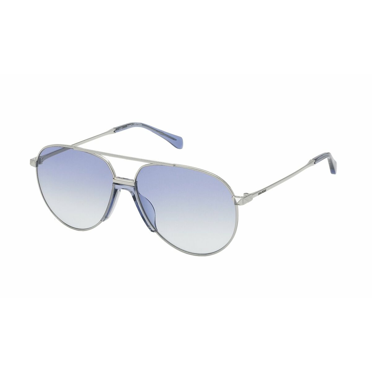 Zadig & Voltaire Unisex Sunglasses  Szv320-59579y  59 Mm Gbby2 In Metallic