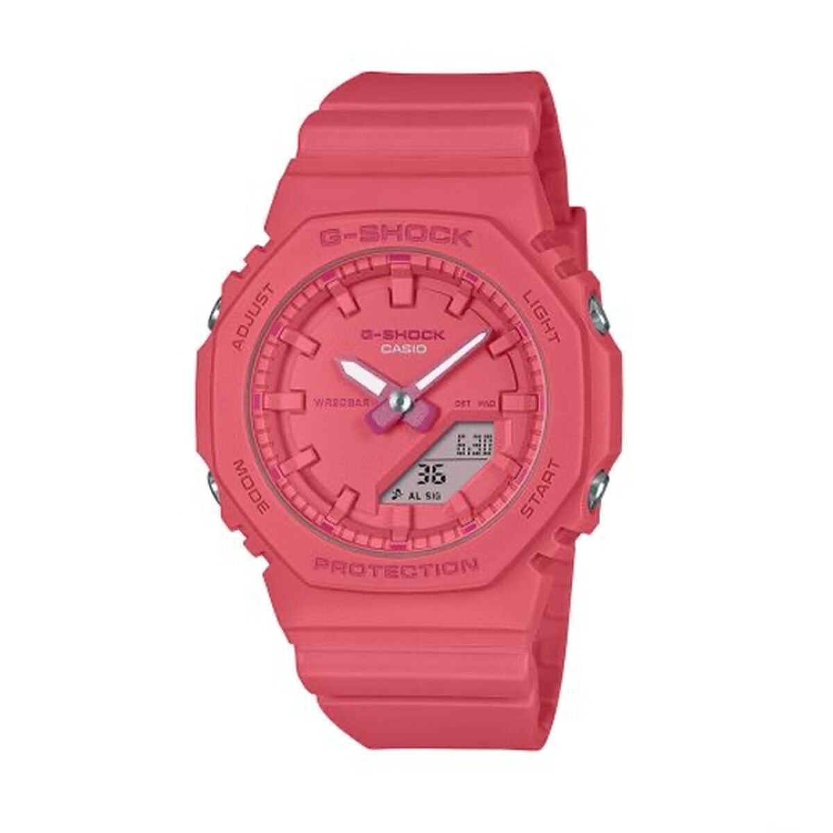 Casio Ladies' Watch  Pink ( 40 Mm) Gbby2 In Red