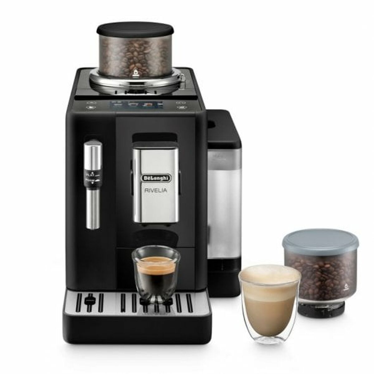 Delonghi Superautomatic Coffee Maker  Rivelia 19 B Black 1450 W Gbby2