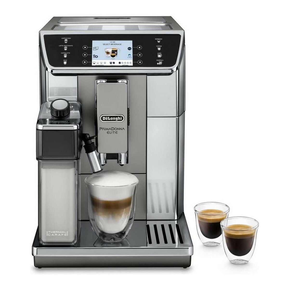 Delonghi Superautomatic Coffee Maker  Ecam65055ms 1450 W Grey 1450 W 2 L Gbby2