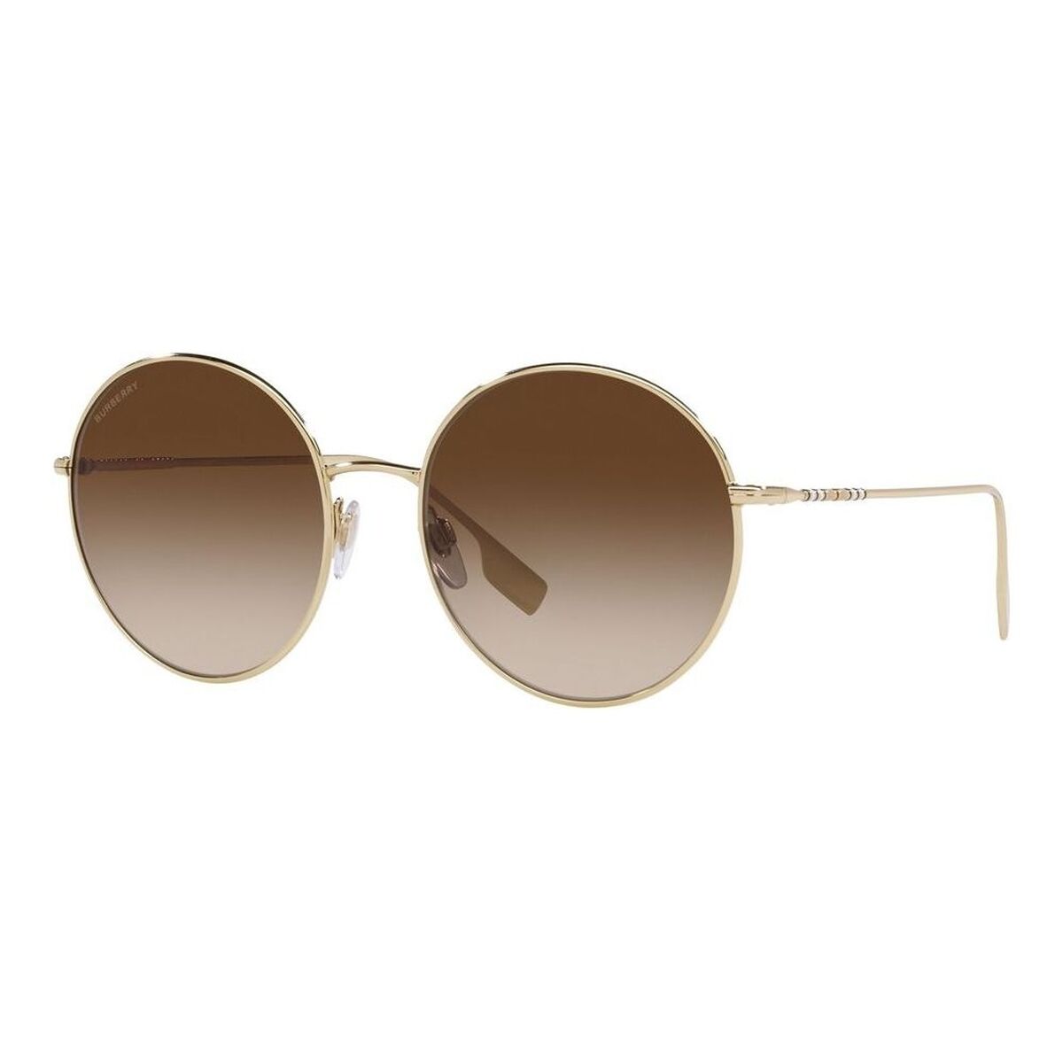 Burberry Unisex Sunglasses  Pippa Be 3132 Gbby2 In Gold