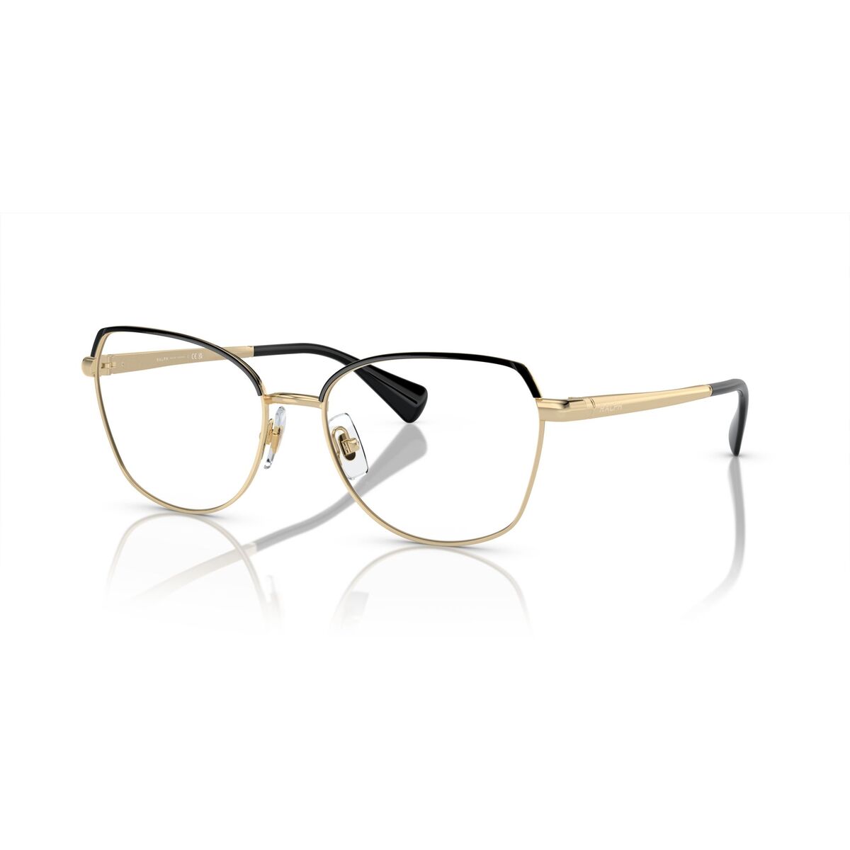 Ralph Lauren Ladies' Spectacle Frame  Ra 6058 Gbby2 In Gold