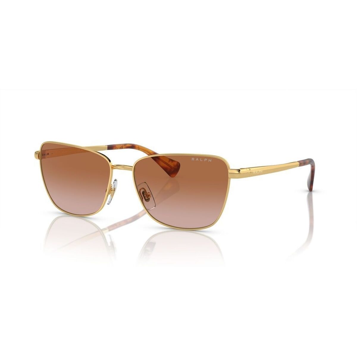 Ralph Lauren Ladies' Sunglasses  Ra 4143 Gbby2 In Gold